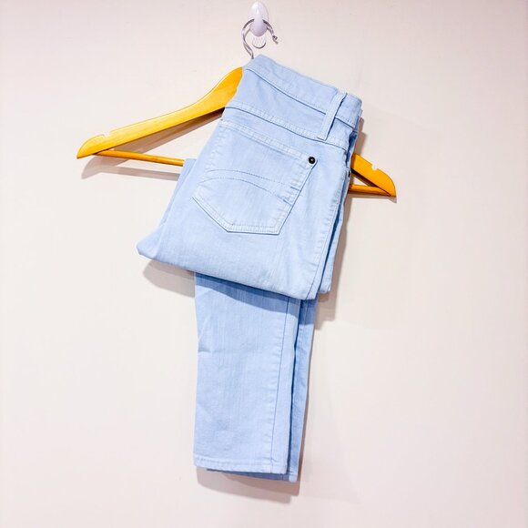YOGA JEANS Light Blue Skinny Jeans | Mid-Rise Stretch Denim | Size 25 * - Picture 9 of 10
